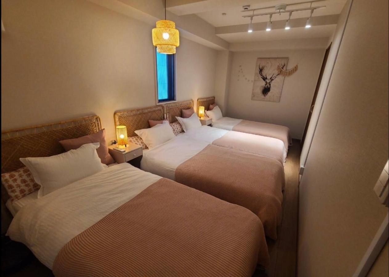 上野駅徒歩５分シングルベッド４台＋布団２セット1Ldk Apartamento Tóquio Exterior foto