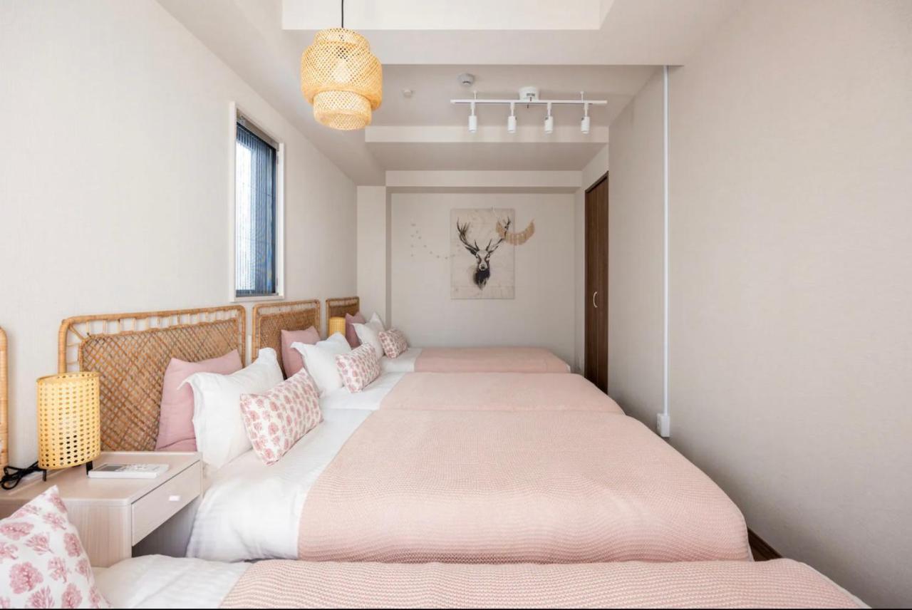 上野駅徒歩５分シングルベッド４台＋布団２セット1Ldk Apartamento Tóquio Exterior foto
