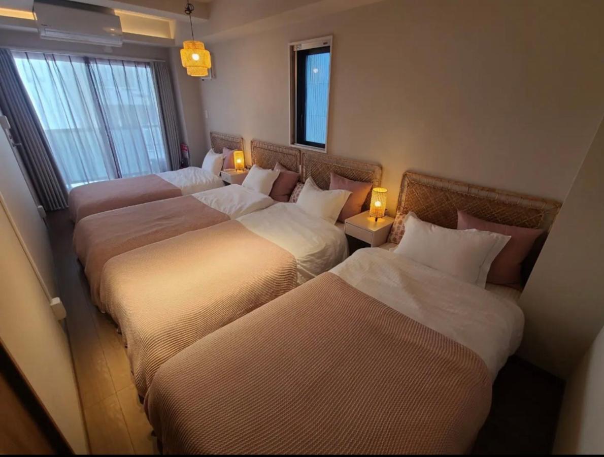 上野駅徒歩５分シングルベッド４台＋布団２セット1Ldk Apartamento Tóquio Exterior foto